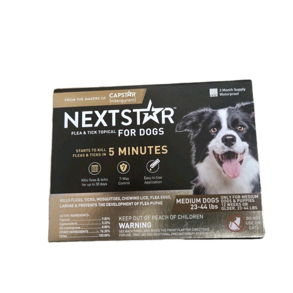 Nextstar Flea And Tick Medium Dog 3 Medium Supply.